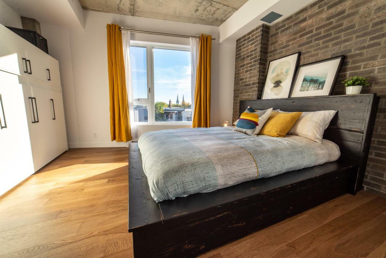 퀘벡 Aux Havres Urbains - Le Penthouse De La 3Ieme Avenue 아파트 외부 사진