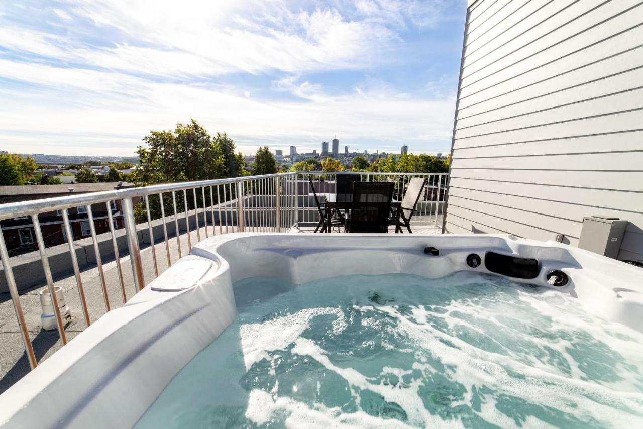 퀘벡 Aux Havres Urbains - Le Penthouse De La 3Ieme Avenue 아파트 외부 사진