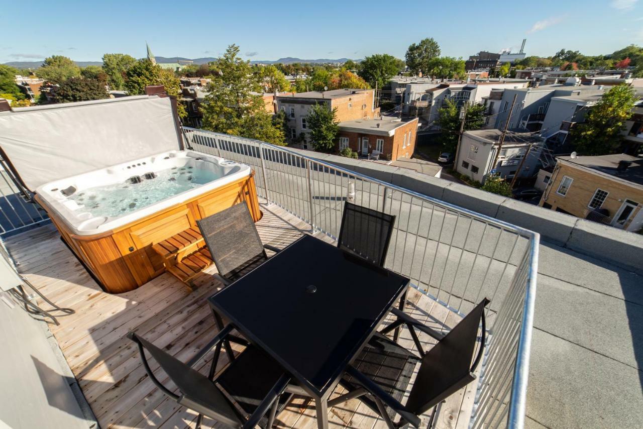 퀘벡 Aux Havres Urbains - Le Penthouse De La 3Ieme Avenue 아파트 외부 사진