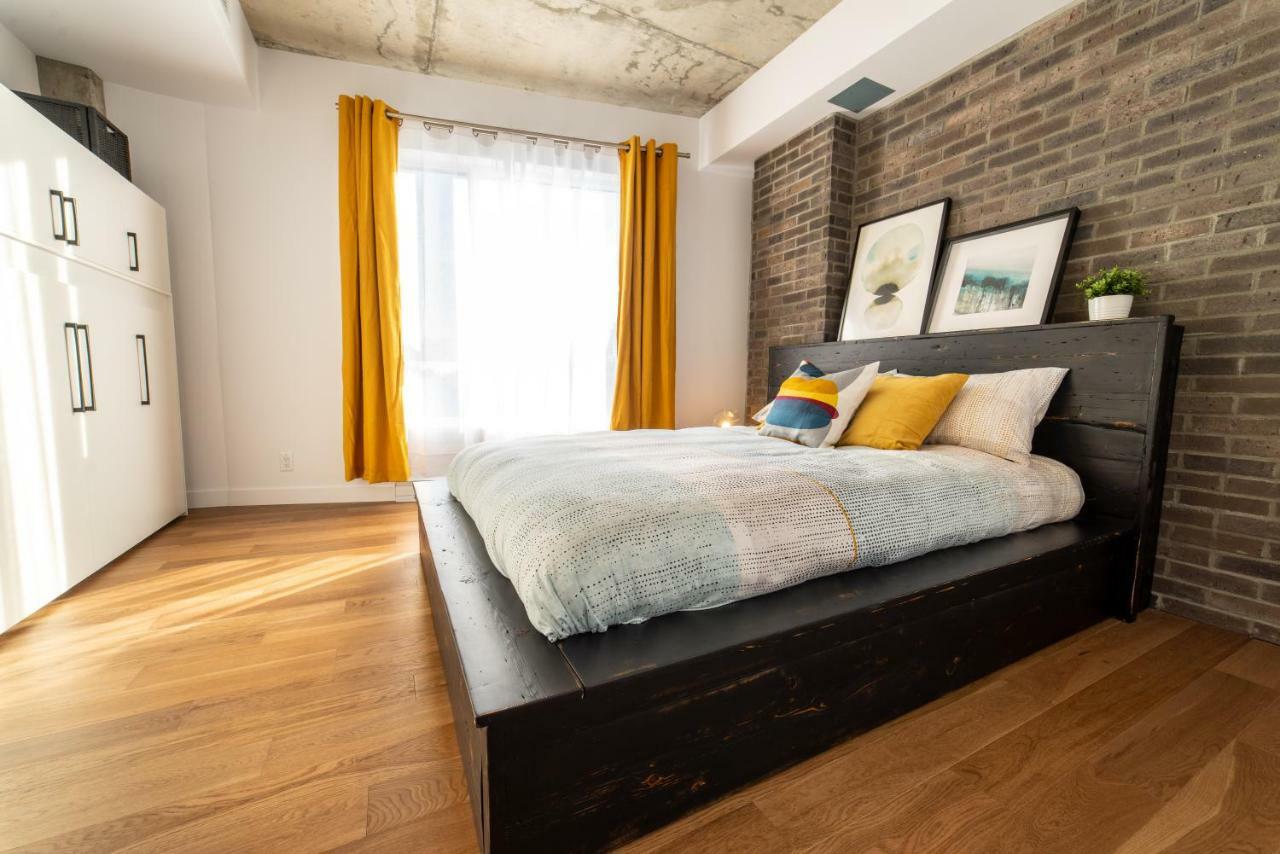 퀘벡 Aux Havres Urbains - Le Penthouse De La 3Ieme Avenue 아파트 외부 사진