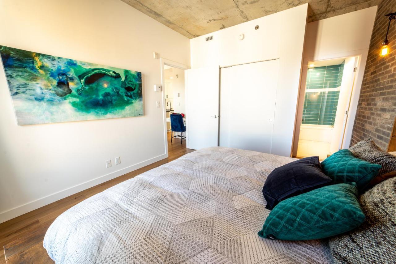 퀘벡 Aux Havres Urbains - Le Penthouse De La 3Ieme Avenue 아파트 외부 사진